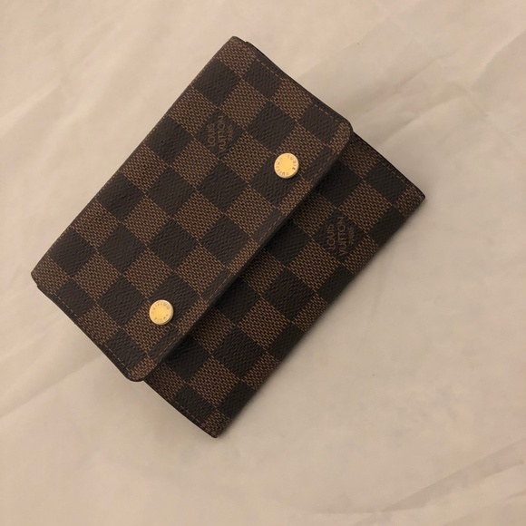 Louis Vuitton Passport Credit cards & Folded money PF.CP MODULABLE Damier Ebene - Picture 1 of 10
